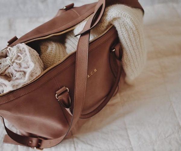 JOSEFINA XL CABIN TRAVEL BAG BROWN - Image 7